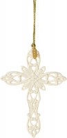 LENOX 2026 ORNAMENT SNOW FANTASIES CROSS