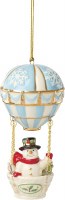 LENOX 2026 ORNAMENT SNOWMAN BALLOON