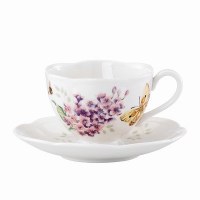 LENOX BUTTERFLY MDW CUP/SAUCER OR SULP