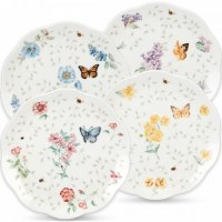 LENOX BUTTERFLY MDW PETITE S/4 PLATES