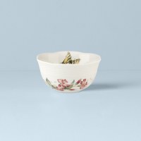 LENOX BUTTERFLY MDW PINK DESSERT BOWL