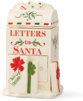 LENOX LETTERS TO SANTA COOKIE JAR