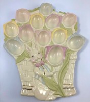 LENOX EASTER TULIP EGG PLATTER