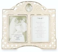 LENOX WEDDING PROMISES DOUBLE FRAME 5X7