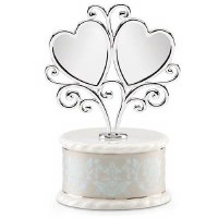 LENOX WESTMORE HEART CAKE TOPPER