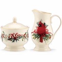 LENOX WINTER GREETINGS SUGAR & CREAMER