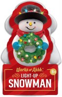 LIGHT UP SNOWMAN FIG TO PAINT