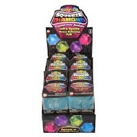 LIGHT UP SQUEEZE DIAMOND SQUISHY