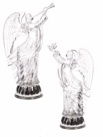 LIGHT UP SWIRLING GLITTER ANGEL