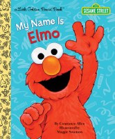 LITTLE GOLDEN BOOK MY NAME IS ELMO