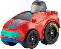 LITTLE PEOPLE WHEELIES RED RACE CAR