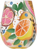 LOLITA STEMLESS WINE GLASS TROP FRUIT