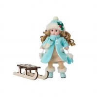 MADAME ALEXANDER 8" CHRISTMAS SLEDDING