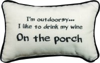 MANUAL PILLOW I'M OUTDOORSY