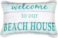 MANUAL PILLOW WELCOME TO OUR BEACHHOUSE