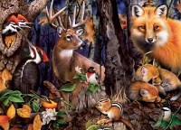 MASTERPIECE 1000pc PUZZLE FOREST GATHER