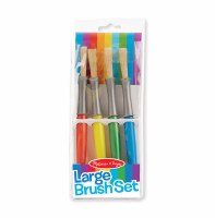 MELISSA & DOUG LARGE PAINT BRUSHES