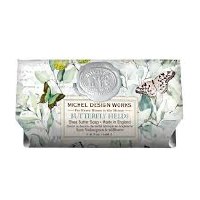 MICHEL BUTTERFLY FIELDS LARGE BAR SOAP