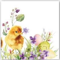 MICHEL & CO BUNNY MDW LUNCH NAPKINS