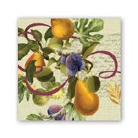 MICHEL FIG & PEAR COCKTAIL NAPKIN