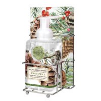 MICHEL FOAMING SOAP GIFTSET WHITE SPRUCE