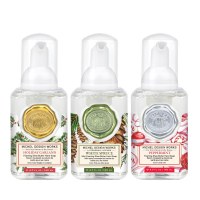 MICHEL FOAMING SOAP SET HOLIDAY WISHES