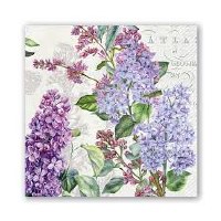MICHEL FRENCH LILACS LUNCHEON NAPKIN