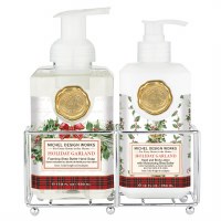MICHEL HOLIDAY GARLAND HAND CARE CADDY