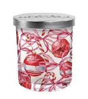 MICHEL PEPPERMINT JAR CANDLE