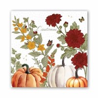 MICHEL PUMPKIN DELIGHT LUNCHEON NAPKIN