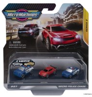 MICRO MACHINES 3CT MICRO POLICE CHASE