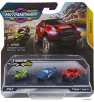 MICRO MACHINES 3CT STUNT PACK