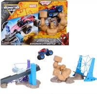 MONSTER JAM SPIDERMAN CITY PLAYSET