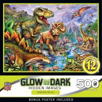 MP 500pc PUZZLE DINOSAUR VALLEY