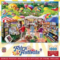 MP PUZZLE 1000pc BALLOON & CRAFT FAIR