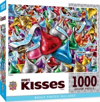 MP PUZZLE 1000PC HERSHEY'S KISSES