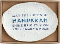 MUD PIE HANUKKAH BOXED SENTIMENT TRAY