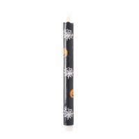 MUD PIE LED TAPER HALLOWEEN BLACK