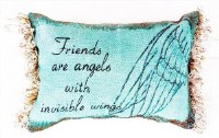 MW PILLOW FRIENDS ARE ANGELS