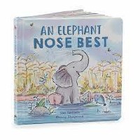 JELLYCAT BOOK AN ELEPHANT NOSE BEST