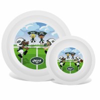 NY JETS PLATE & BOWL SET