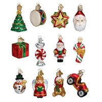 OLD WORLD CHRISTMAS 12 PIECE MINATURES