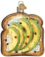 OLD WORLD CHRISTMAS AVOCADO TOAST