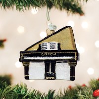 OLD WORLD CHRISTMAS BABY GRAND PIANO