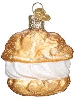 OLD WORLD CHRISTMAS CREAM PUFF