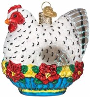 OLD WORLD CHRISTMAS FRENCH HEN