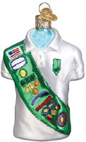 OLD WORLD CHRISTMAS GIRL SCOUT UNIFORM