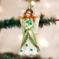 OLD WORLD CHRISTMAS IRISH ANGEL