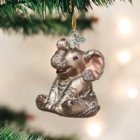 OLD WORLD CHRISTMAS LITTLE ELEPHANT