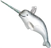 OLD WORLD CHRISTMAS NARWHAL